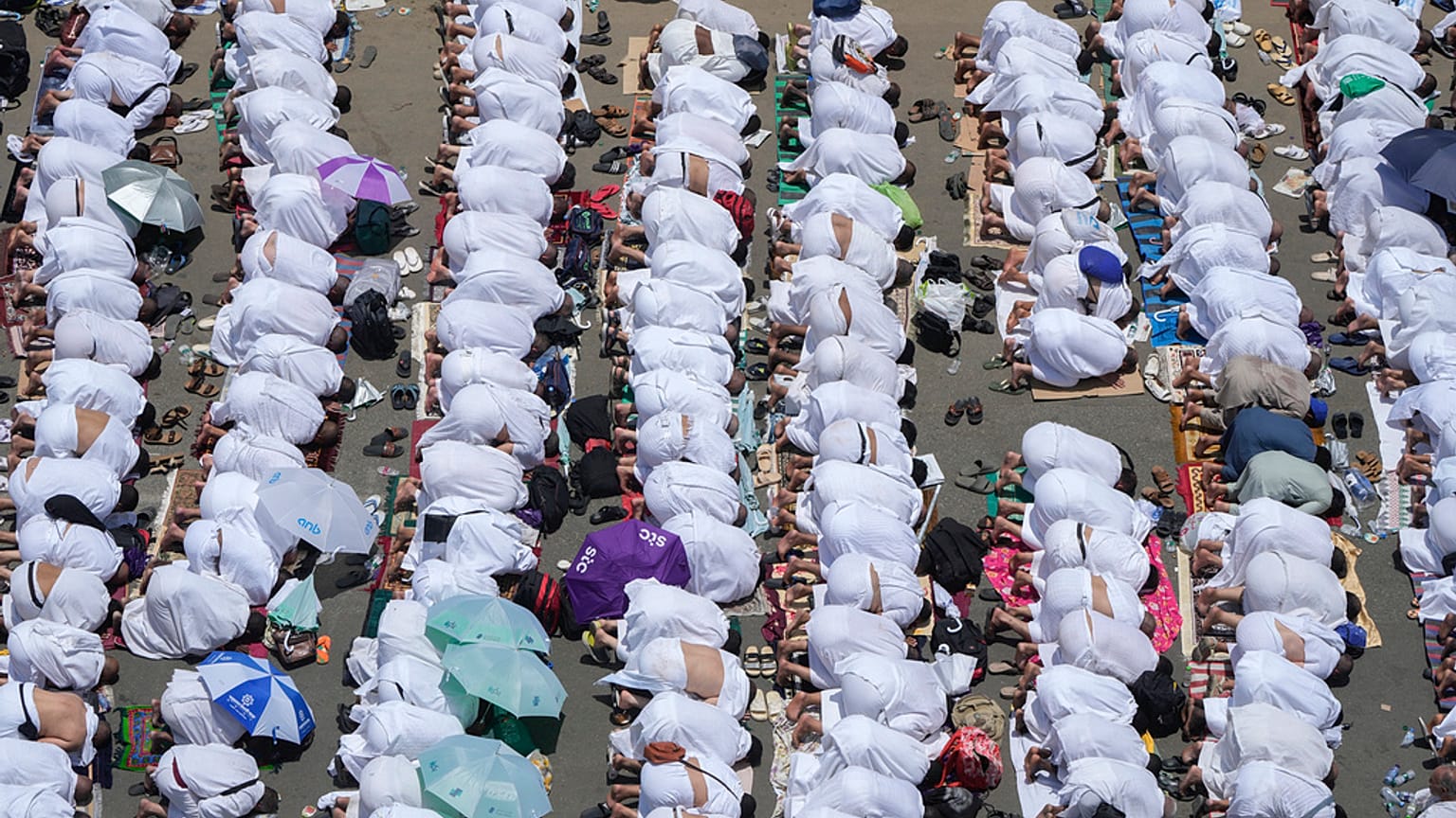 مراسم حج در عربستان سعودی