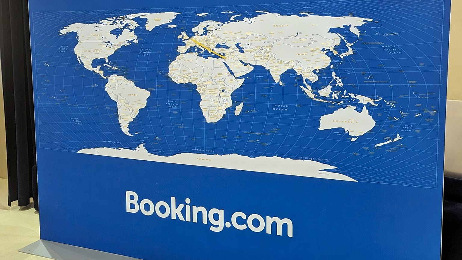 Booking.com shared news of its new AI Trip Planner at Destination Europe Summit, 27 June 2023.