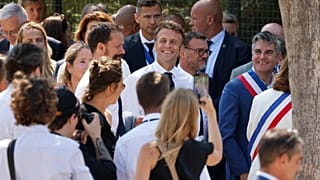 Fransa Cumhurbaşkanı Emmanuel Macron