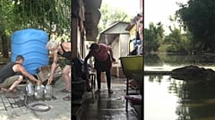 سكان خيرسون يواجهون نقصاً في المياه بسبب تدمير سد كاخوفكا في أوكرانيا