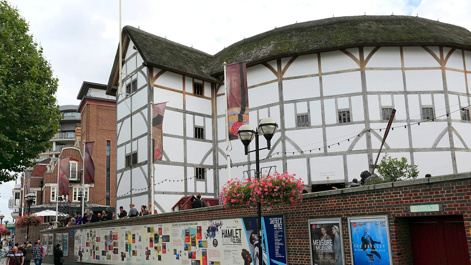 The modern Shakespeare's Globe