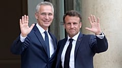 Vorbereitendes Treffen auf NATO-Gipfel: Stoltenberg zu Gast im Élysée-Palast