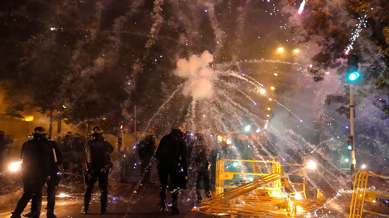 Стычки с полицией в Нантере. 29 июня 2023 года