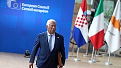 António Costa à chegada ao Conselho Europeu
