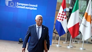 António Costa à chegada ao Conselho Europeu