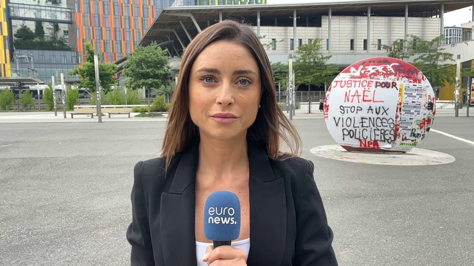 Anelise Borges, correspondante d'euronews à Paris