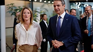 Κυριάκος Μητσοτάκης - Ρομπέρτα Μέτσολα
