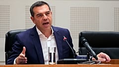 Griechischer Oppositionsführer Alexis Tsipras hat seinen Rücktritt angekündigt