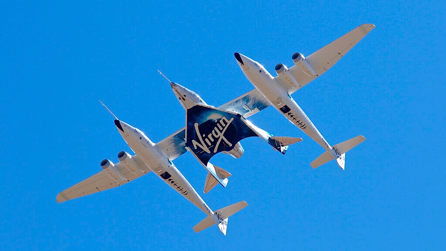 Virgin Galactic'in VSS Unity uçağı