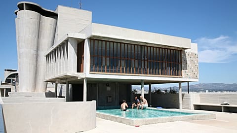 Le Corbusier’s “Cité radieuse” in Marseille 