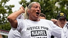 Trauermarsch für getöteten Jugendlichen in Nanterre