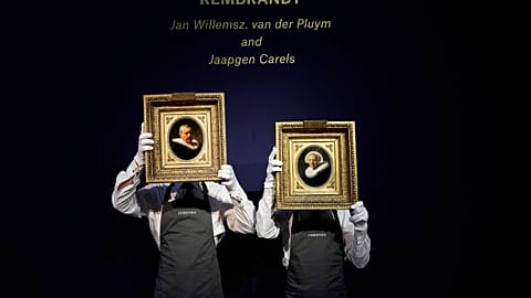 Zwei Porträts des niederländischen Meisters Rembrandt kommen unter den Hammer
