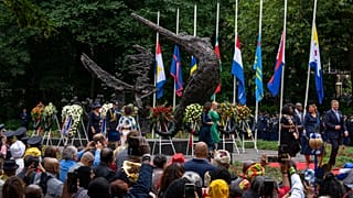 Veranstaltung in Amsterdam zum 150. Jahrestag der Abschaffung der Sklaverei
