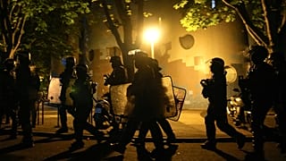 Polícia francesa em Nanterre, Paris