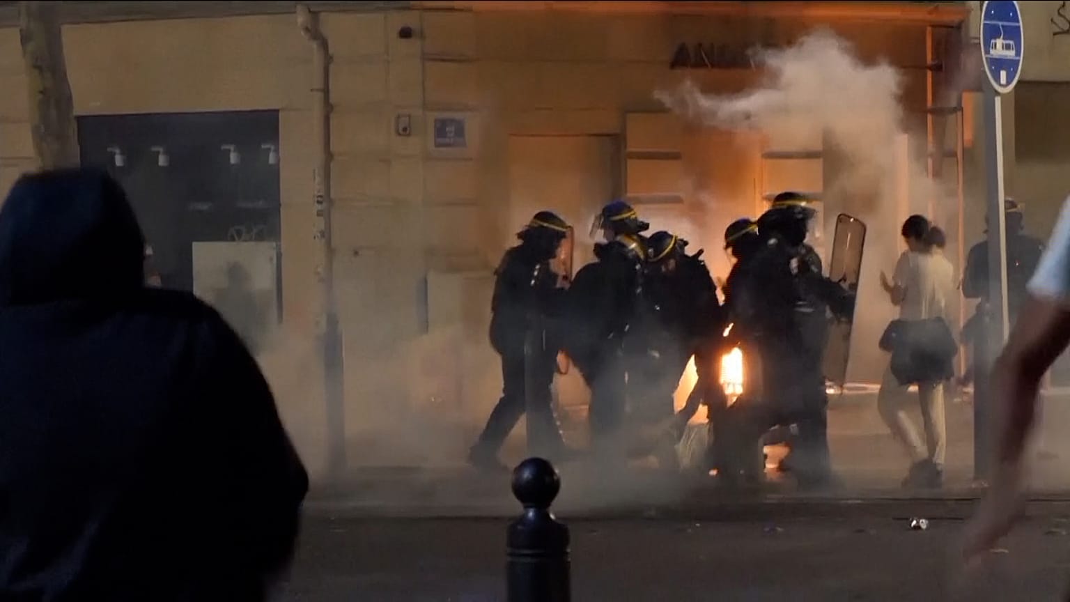 Disturbios en Francia