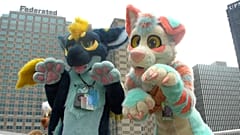 More than 10,000 furries flock to giant anthropomorphic convention in US