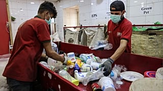 فرز النفايات