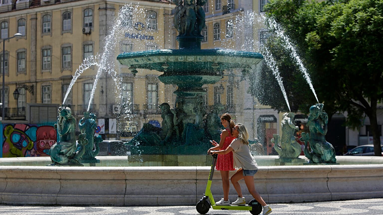 Trotinete elétrica em Lisboa