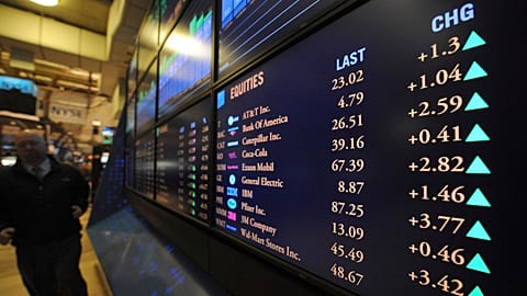 The New York Stock Exchange in New York