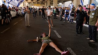 Proteste contro la riforma giudiziaria all'aeroporto di Tel Aviv