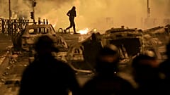 Die Unruhen in Nanterre in Frankreich (30.06.2005)