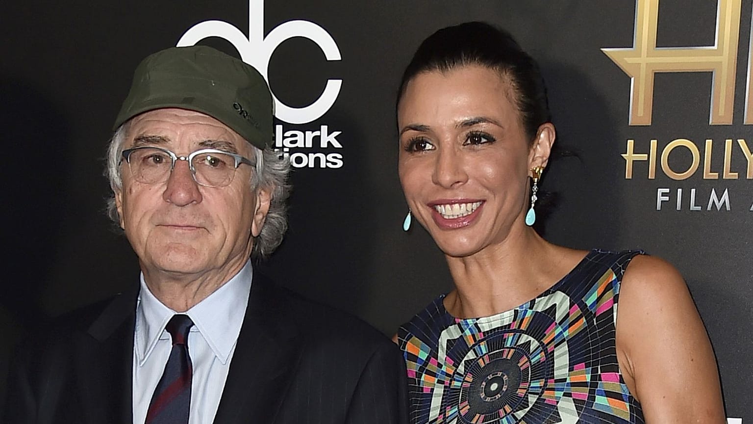 Robert De Niro, left, and his daughter Drena De Niro, right, in Beverly Hills, Calif. - 1 Nov 2015