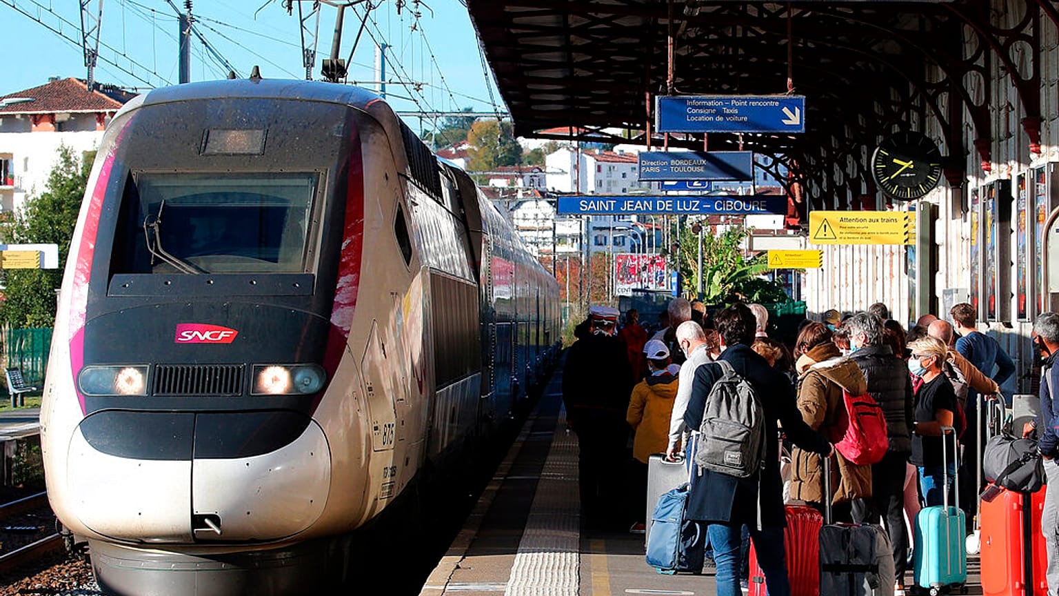 Fransa'da hızlı tren seferi