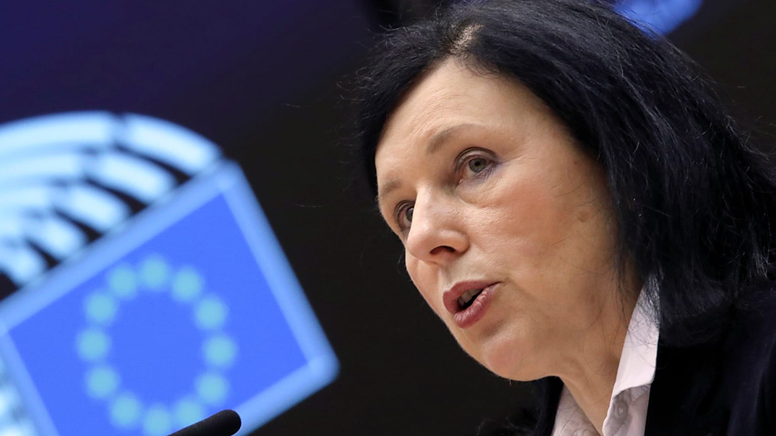 Vera Jourová, az Európai Bizottság alelnöke 