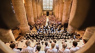 Gloucester Cathedral during the Cheltenham Music Festival