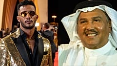 الفنانان محمد عبده ومحمد رمضان