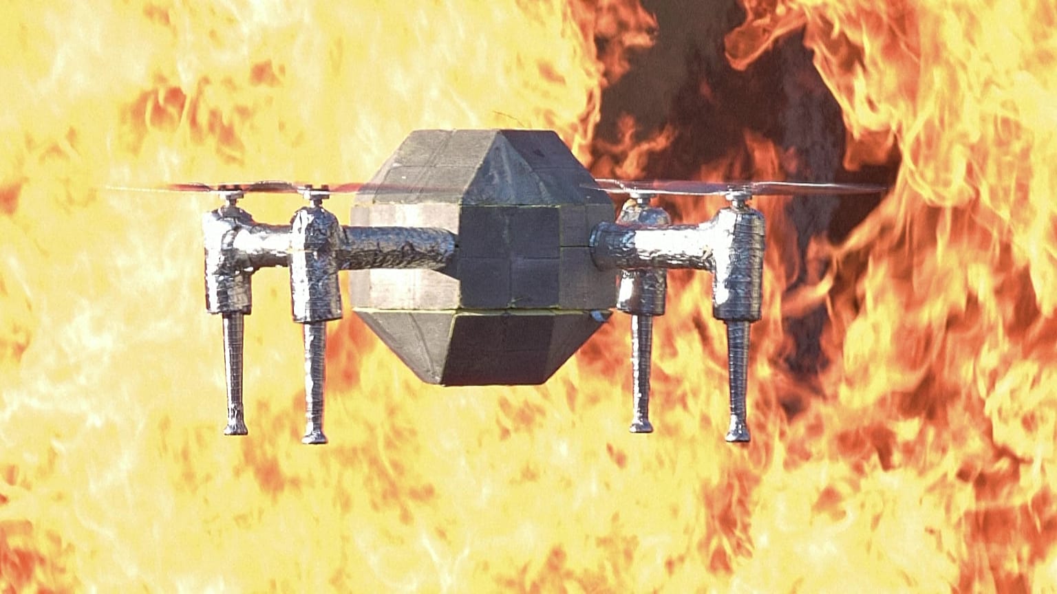 Heat-resistant drone could map burning buildings, scope out wildfires