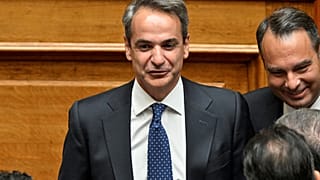 رئيس الوزراء اليوناني كيرياكوس ميتسوتاكيس 