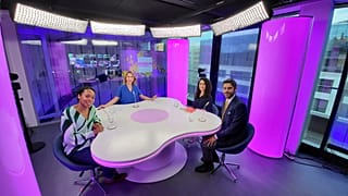 Méabh Mc Mahon con Oyidiya Oji, Matteo Albania y Tamara Atienzar