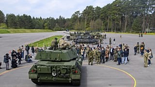 A Bundeswehr klietzi bázisa, ahol ukrán katonákat is kiképeznek