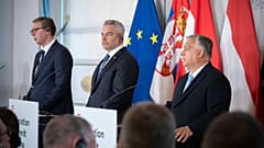 Hármas csúcstalálkozó volt Bécsben