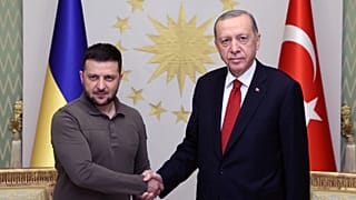 Cumhurbaşkanı Erdoğan, Zelensky'yi Vahdettin Köşkü'nde kabul etti
