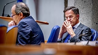 Ein nachdenklicher Regierungschef Mark Rutte (Archivfoto)