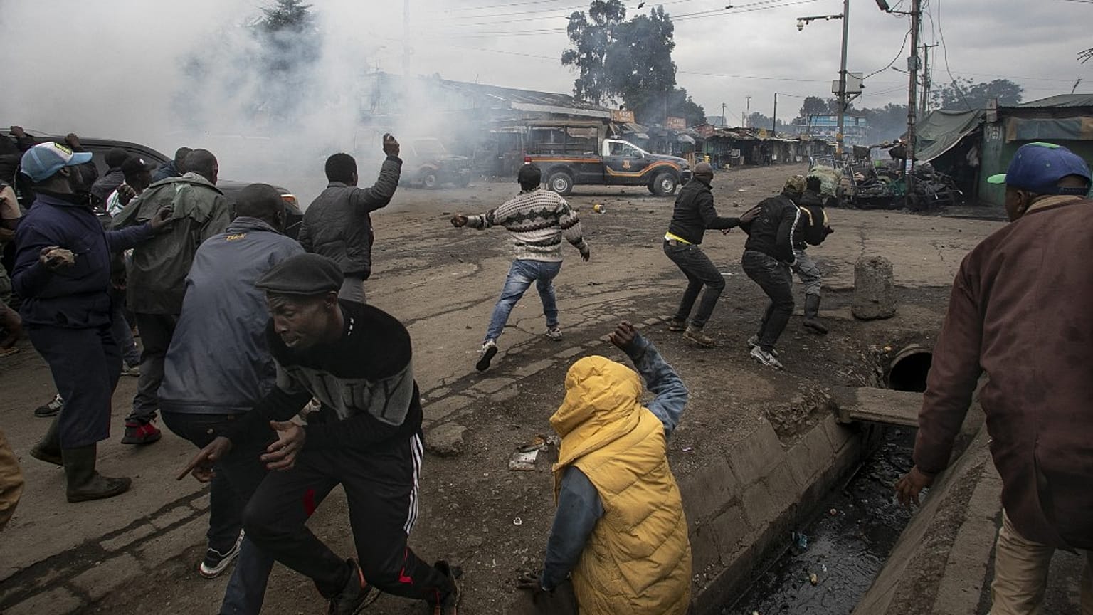 Disturbios en Nairobi