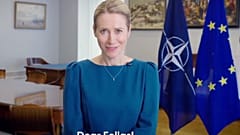 Kaja Kallas mit einer Grußbotschaft an NAFO