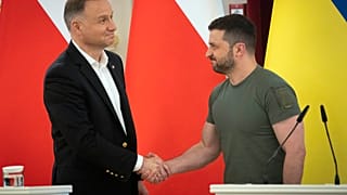 Αντρέι Ντούντα, Βολοντίμιρ Ζελένσκι (φωτ. αρχείου)
