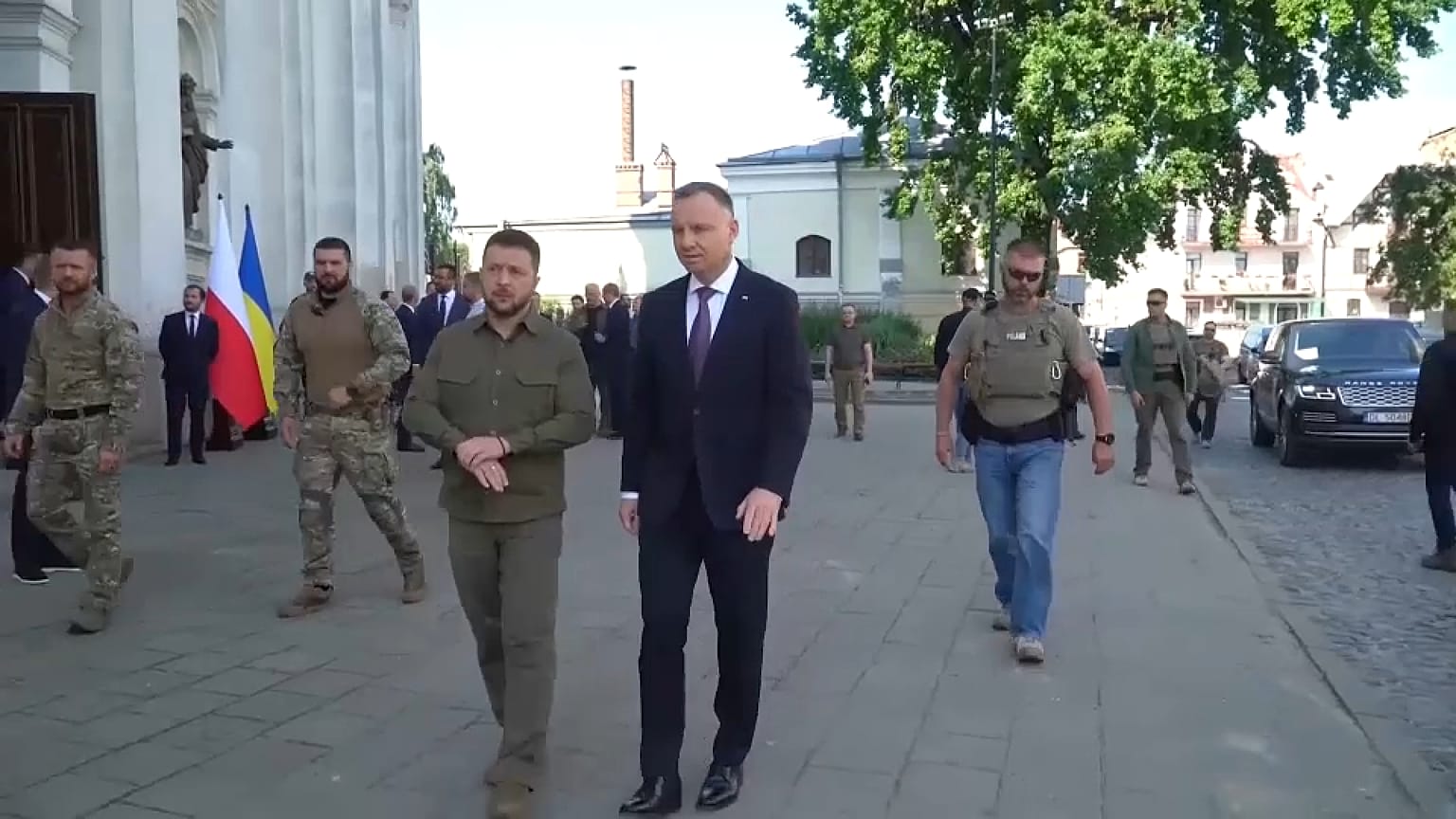 Зеленский и Дуда 