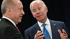الرئيس التركي رجب طيب إردوغان ونظيره الأمريكي جو بادين