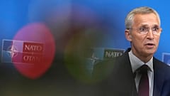El Secretario General de la OTAN, Jens Stoltenberg, habla durante una conferencia de prensa en la sede de la OTAN en Bruselas, el jueves 6 de julio de 2023.