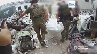 Ataque contra un centro de ayuda humanitaria en Ucrania 