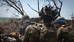 Окопная война в районе Орехова, Запорожская область. Позиции ВСУ.