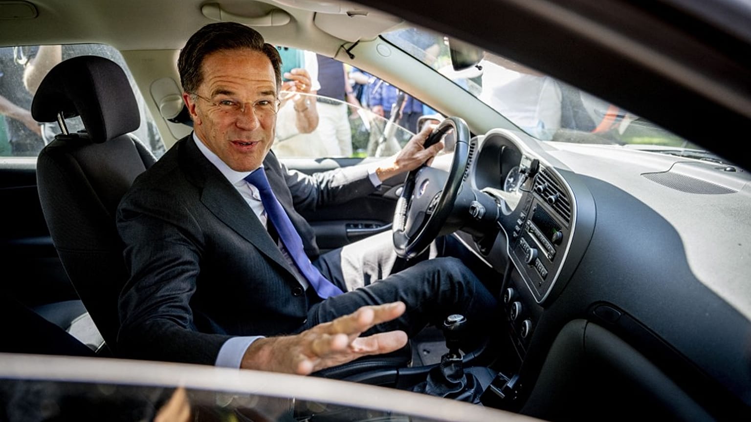 Mark Rutte hat beim König der Niederlande den Rücktritt seines Kabinetts eingereicht