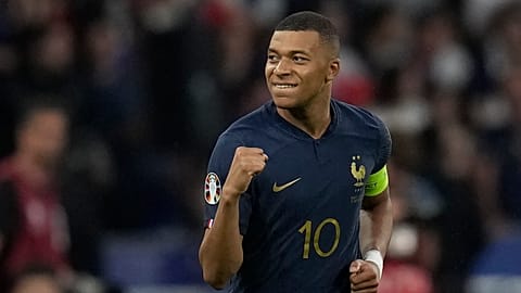 Killian Mbappe, the Franch national team captain.