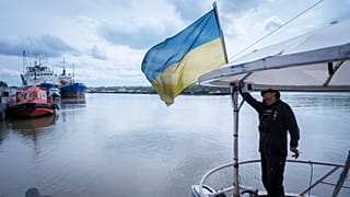 L'Ukraine veut pouvoir exporter ses céréales par la mer Noire