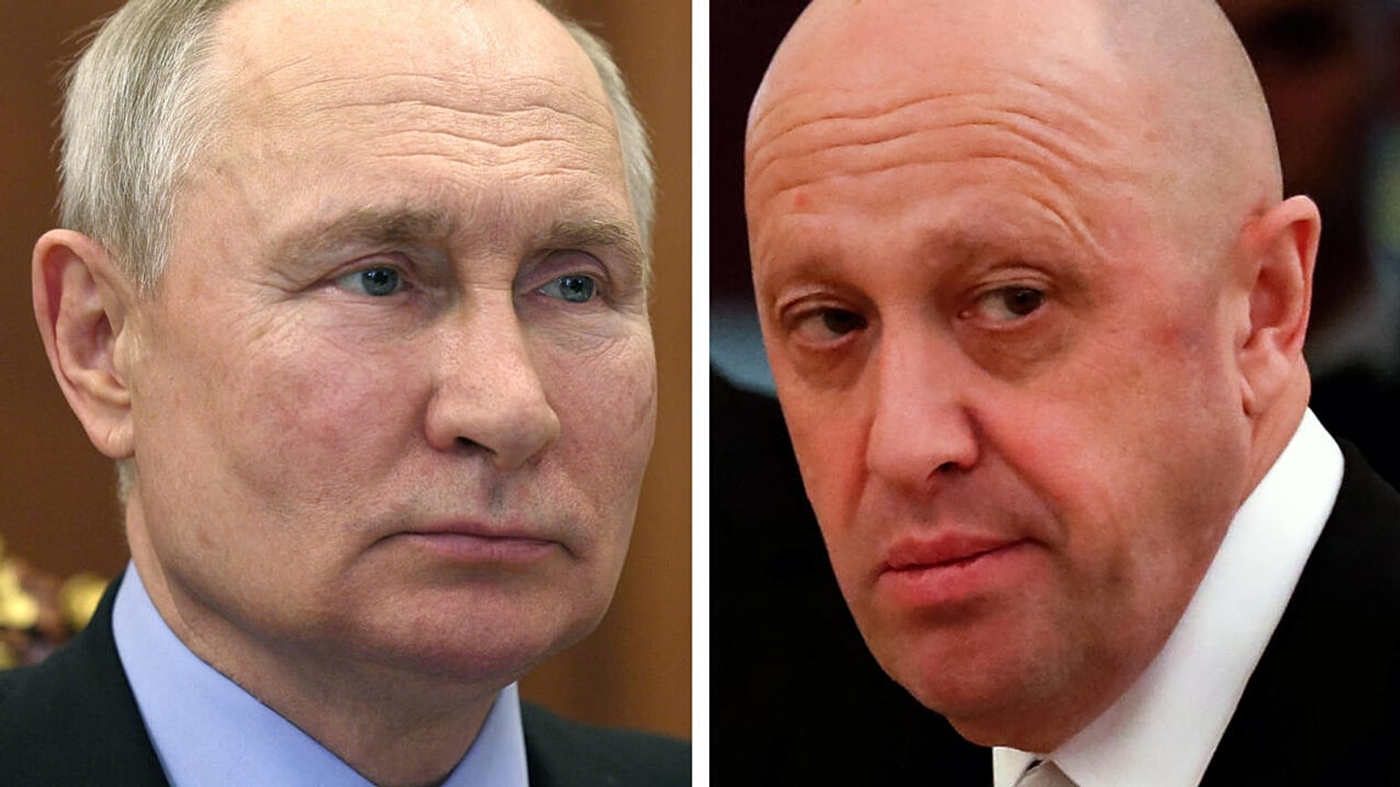 Rusya Devlet Başkanı Vladimir Putin, Rus özel güvenlik şirketi Wagner’in kurucusu ve lideri Yevgeniy Prigojin 