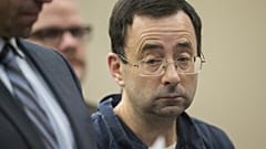 Nassar durante o julgamento em janeiro de 2018